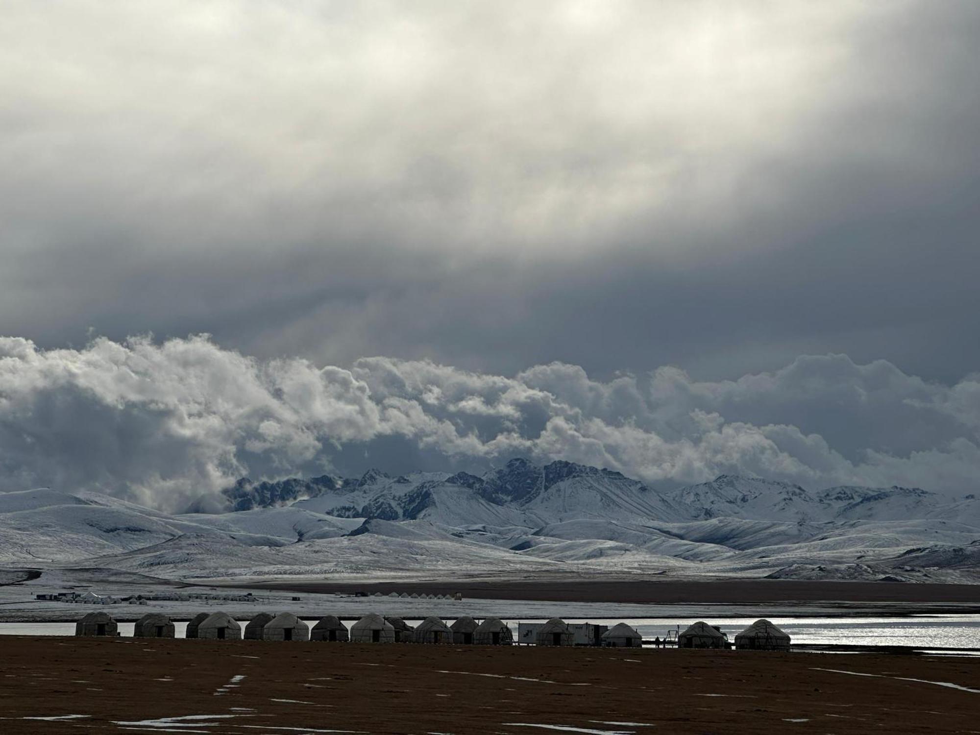 Yurt Camp Ali-Nur At Lake Song-Kol Юрточный Лагерь Али-Нур Озеро Сон-Куль Сон-Куль Кыргызстан Нарын Kyrgyzstan Naryn Dış mekan fotoğraf
